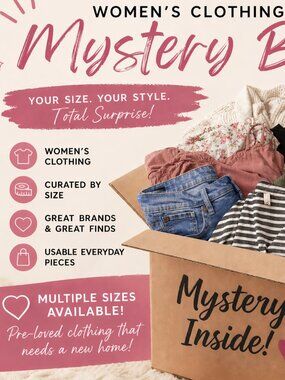 Women's Clothing Mystery Box Y2K Coquette Clean Girl Dresses Tops Mixed Brands